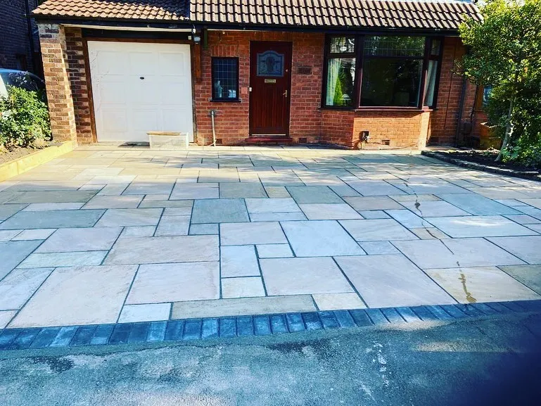 After landscaping project