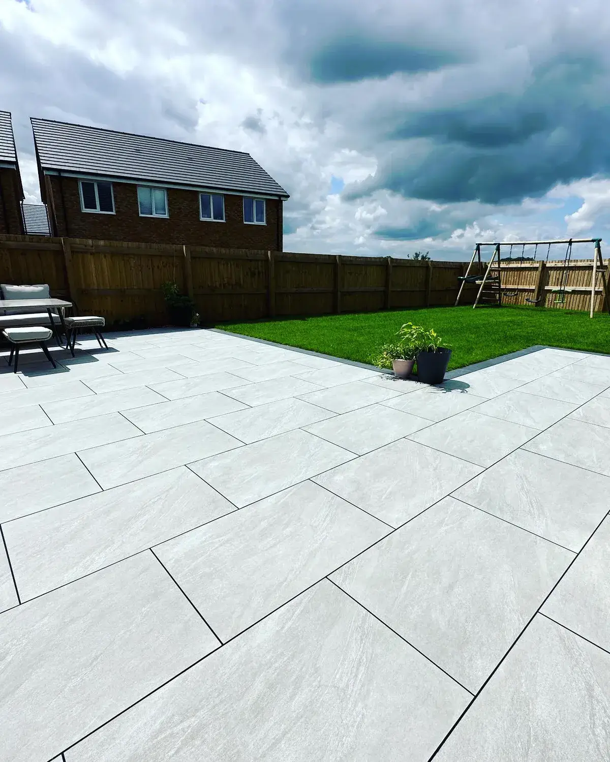 Garden fencing and gate in Atherton