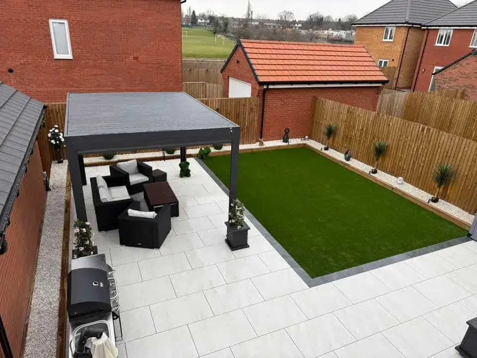 Complete garden redesign in Leigh