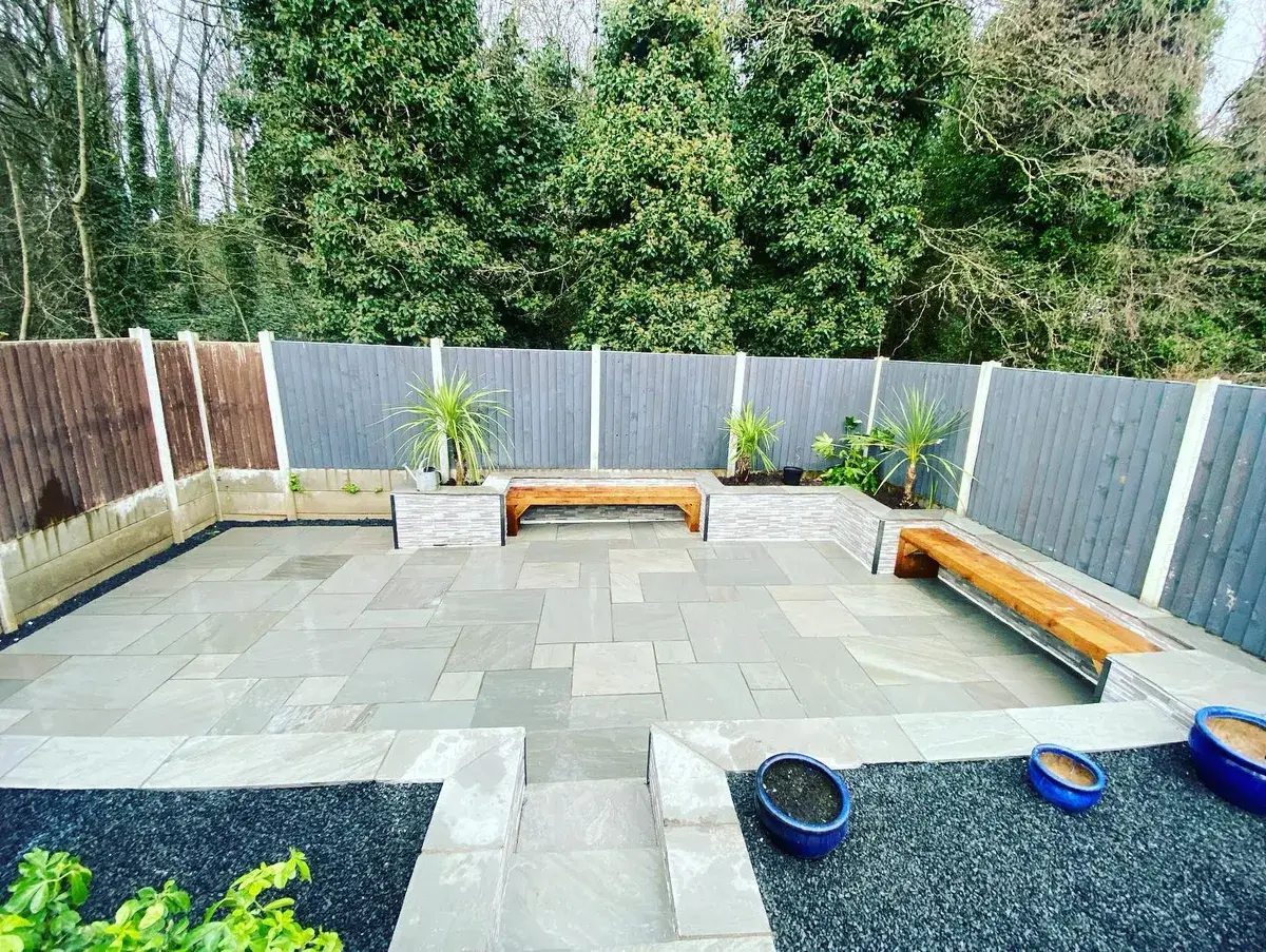 Garden makeover in Atherton