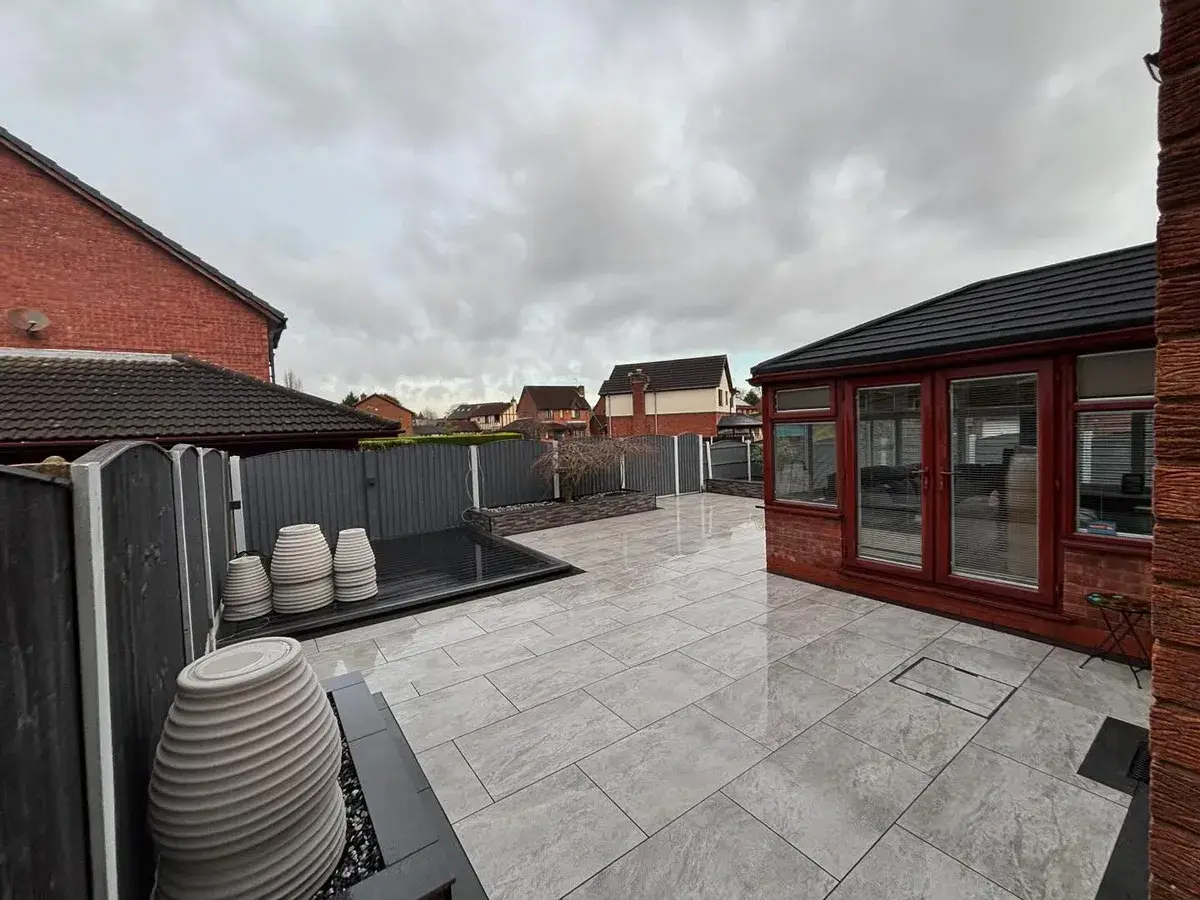 Retaining wall in Bolton