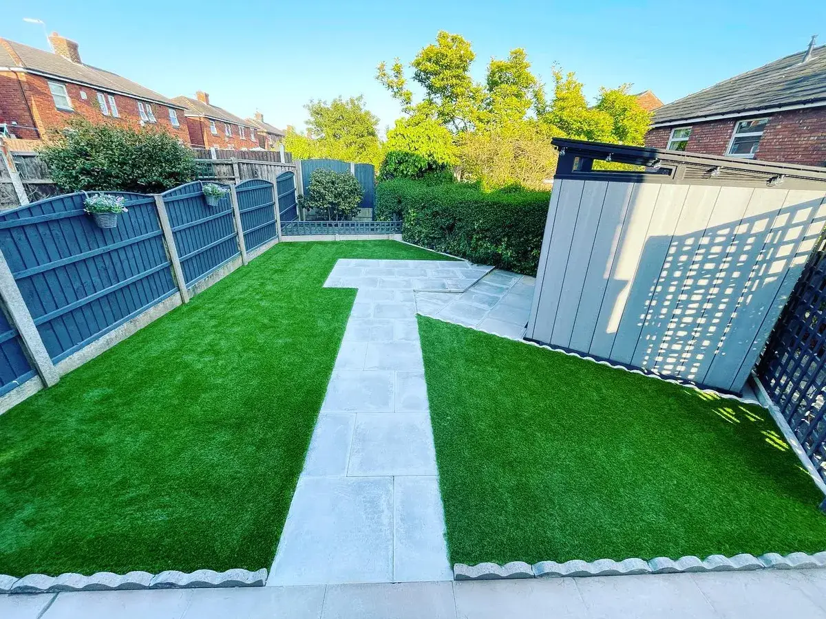 Full rear garden in Atherton